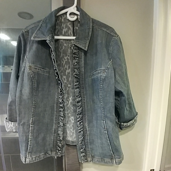 Chico's Jackets & Blazers - Sale! Chico's denim jacket